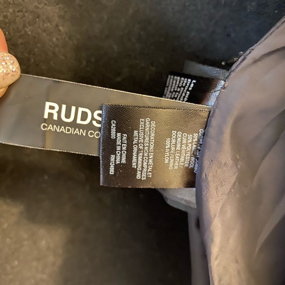 Rudsak Wool & Leather Coat - Picture 11 of 11